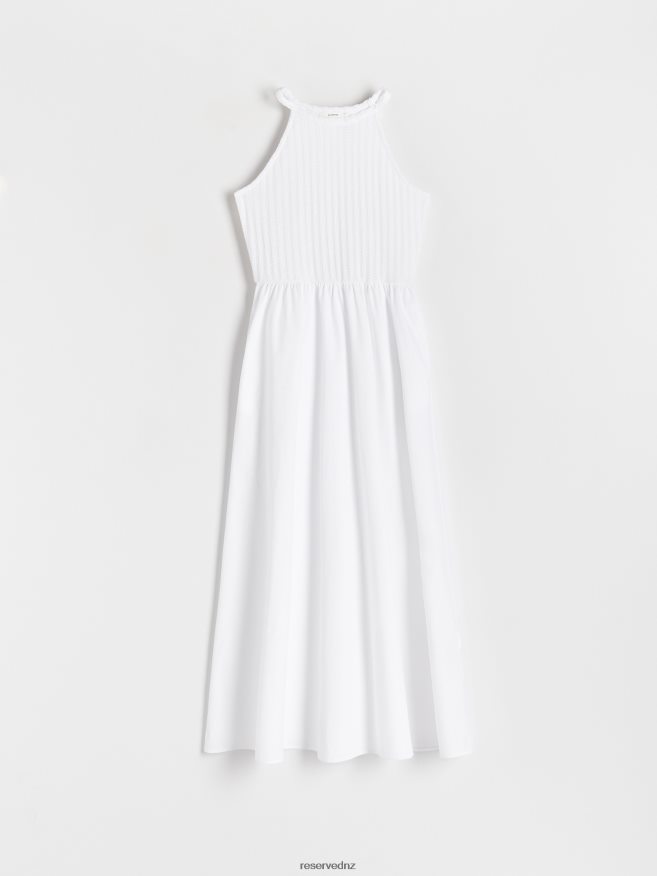 Reserved Women Mini Dress P6H08T232 Apparel White