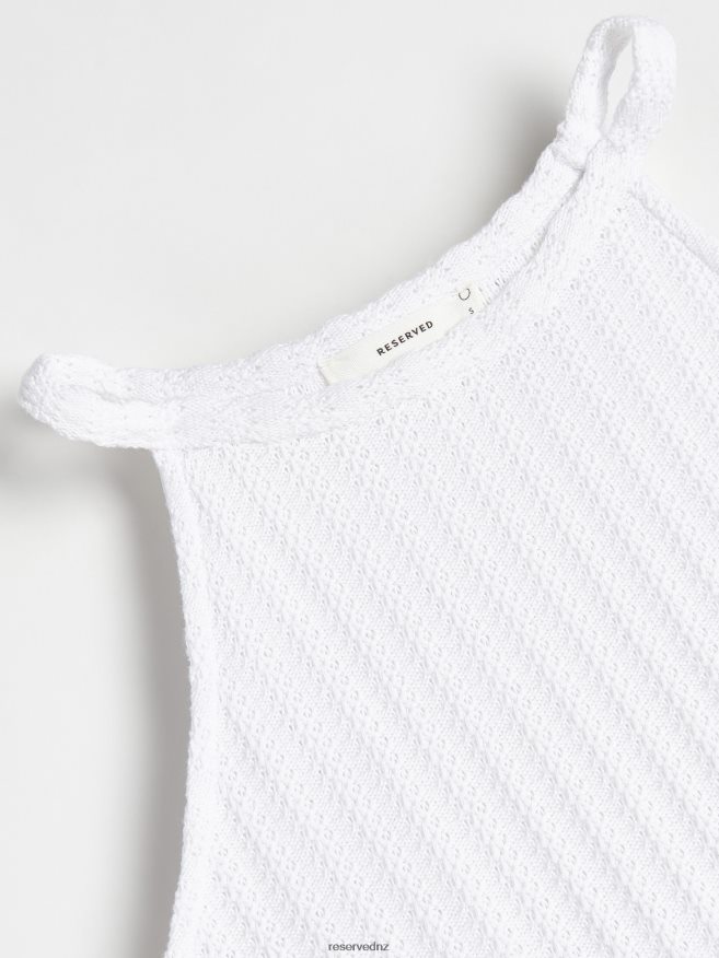 Reserved Women Mini Dress P6H08T232 Apparel White