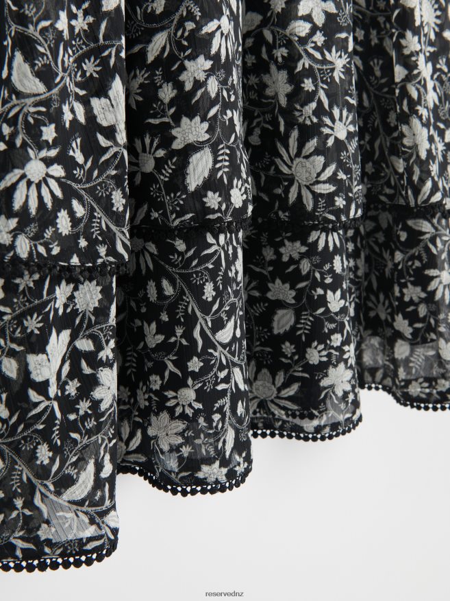 Reserved Women Mini Dress P6H08T58 Apparel Black