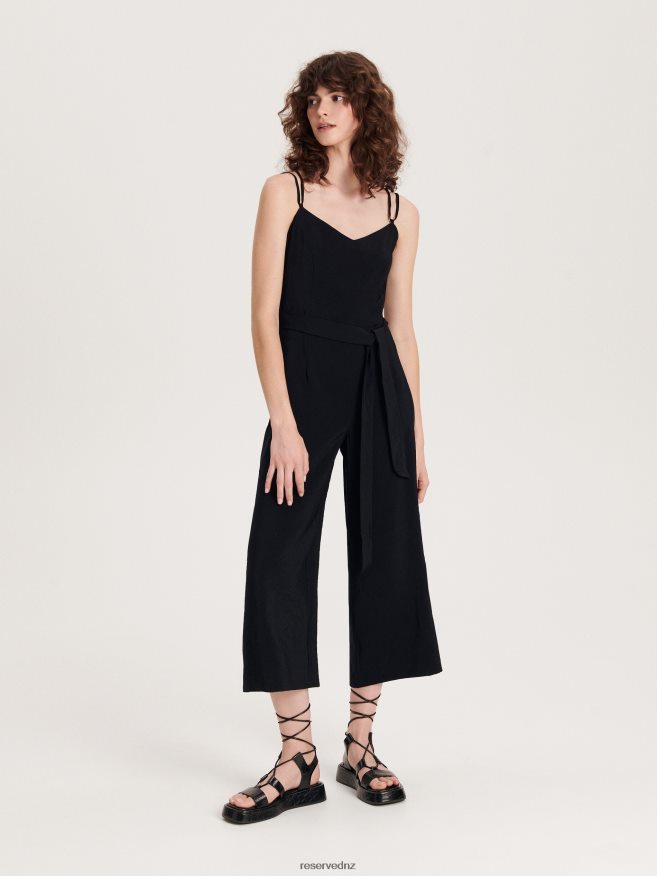 Reserved Women Modal Rich Jumpsuit P6H08T16 Apparel Black