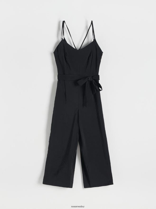 Reserved Women Modal Rich Jumpsuit P6H08T16 Apparel Black