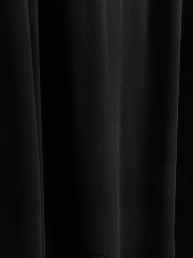 Reserved Women Modal Rich Midi Dress P6H08T239 Apparel Black