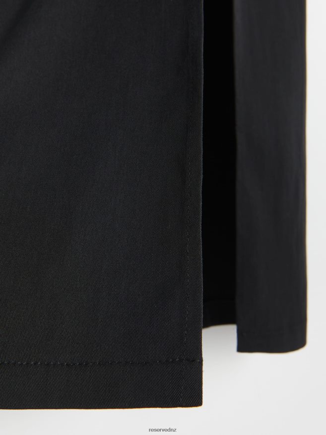 Reserved Women One Shoulder Dress P6H08T17 Apparel Black