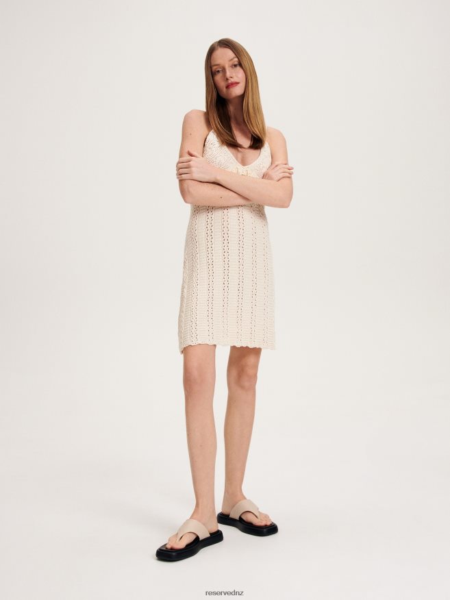 Reserved Women Openwork Dress P6H08T937 Apparel Nude