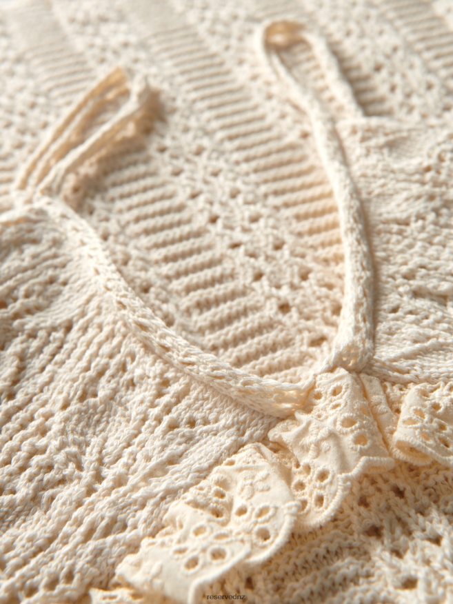 Reserved Women Openwork Dress P6H08T937 Apparel Nude