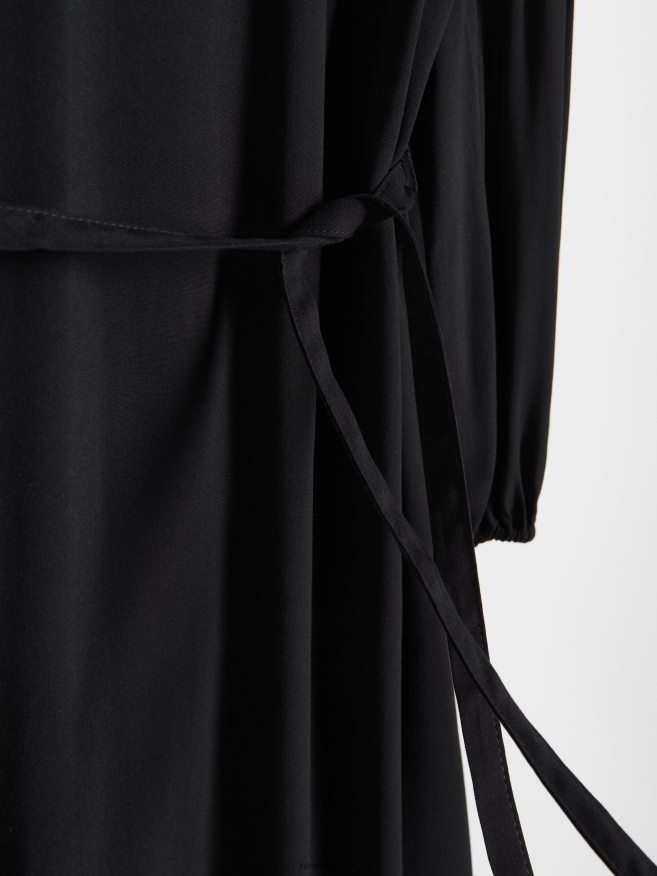 Reserved Women Viscose Rich Maxi Dress P6H08T42 Apparel Black