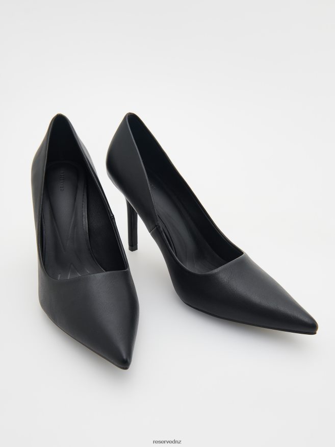 Reserved Women High Heel Pumps P6H08T142 Shoes Black