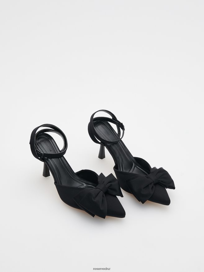 Reserved Women Pumps With Bow Detail P6H08T950 Shoes Black