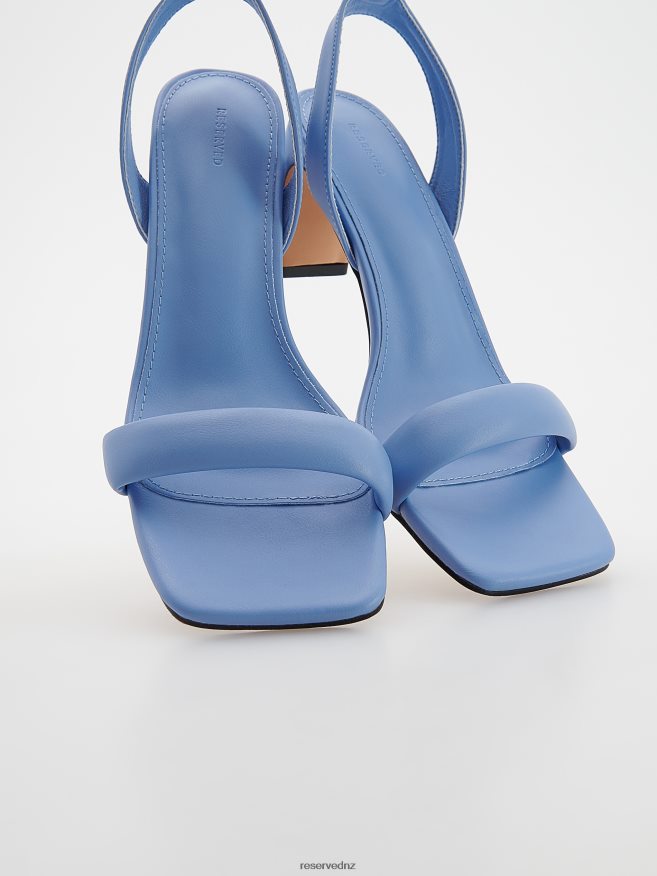 Reserved Women Block-Heel Sandals P6H08T956 Shoes Pale Blue