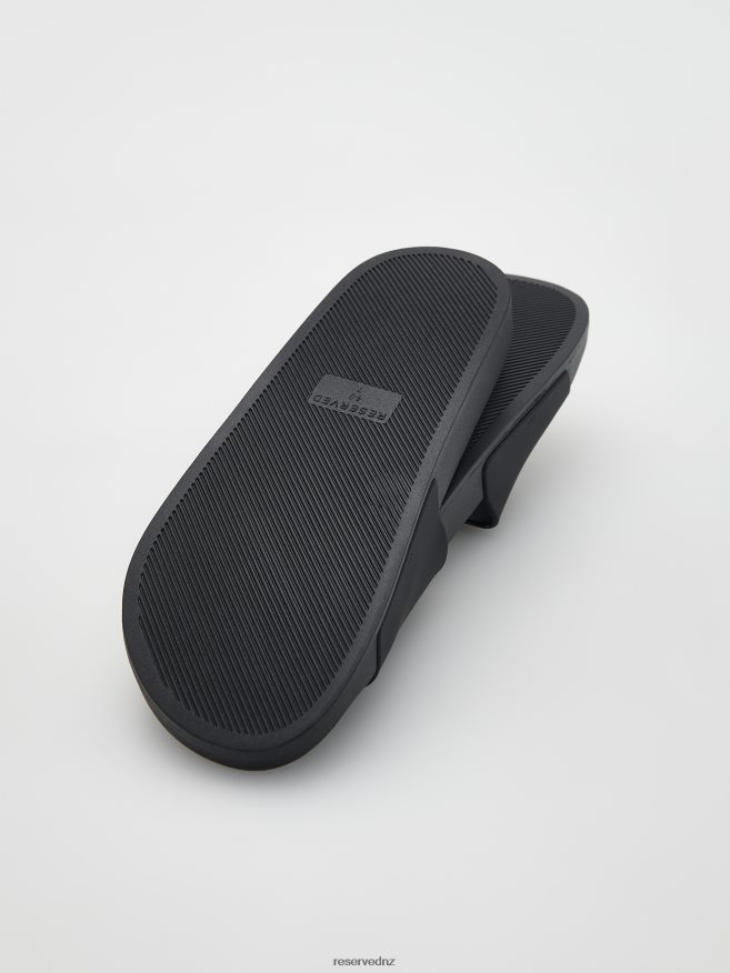 Reserved Women Mickey Mouse Sliders P6H08T966 Shoes Black