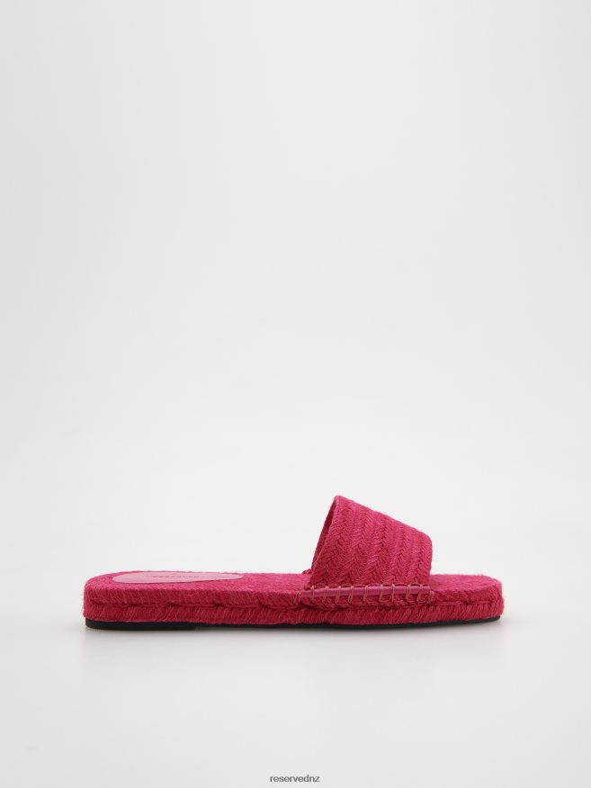 Reserved Women Sliders P6H08T963 Shoes Fuchsia
