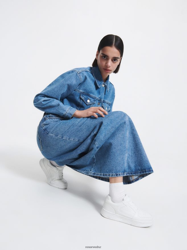 Reserved Women Lace Up Sneakers P6H08T163 Shoes White