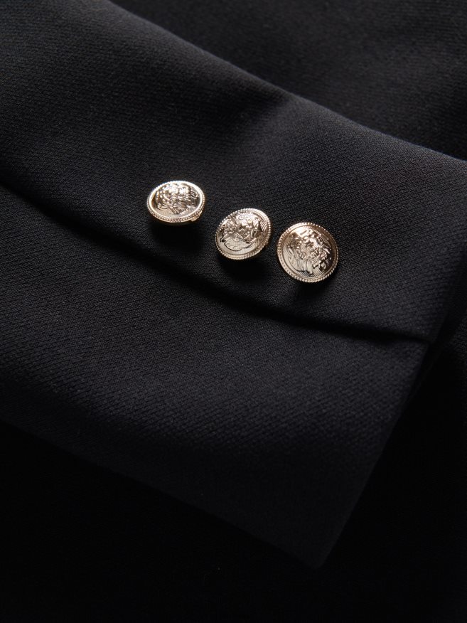 Reserved Women Blazer P6H08T80 Apparel Black