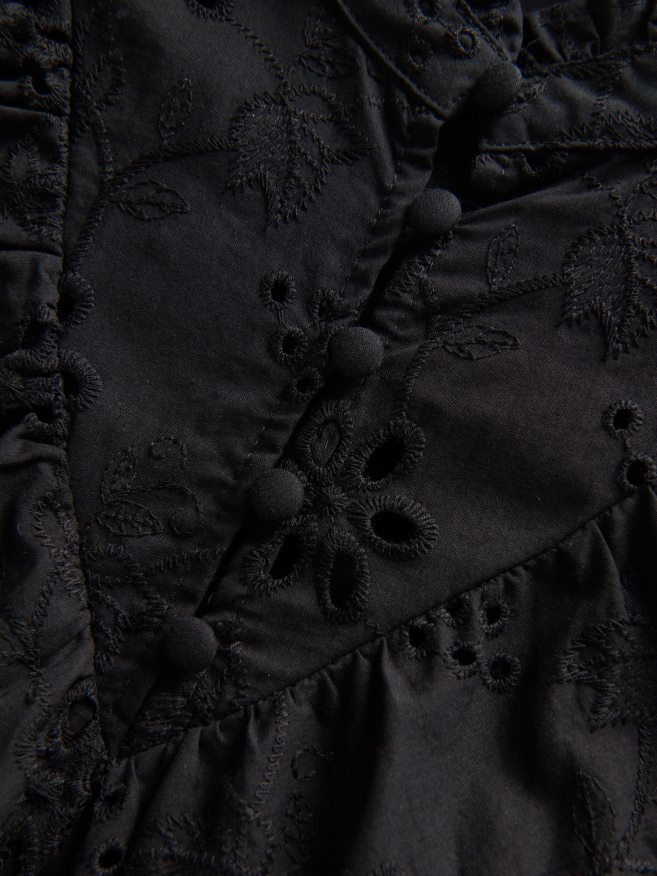 Reserved Women Blouse P6H08T25 Apparel Black