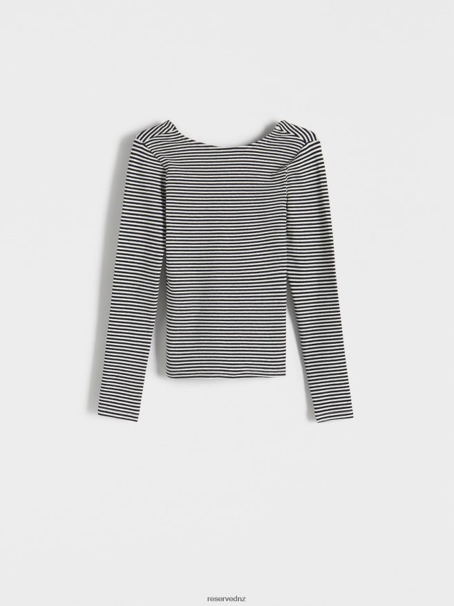 Reserved Women Blouse P6H08T395 Apparel Multicolor