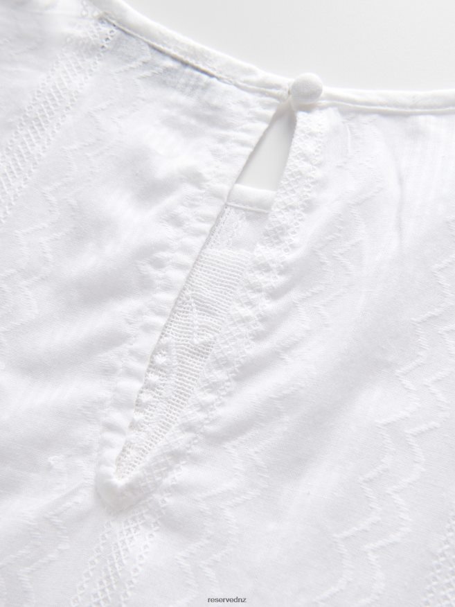 Reserved Women Blouse P6H08T93 Apparel Cream