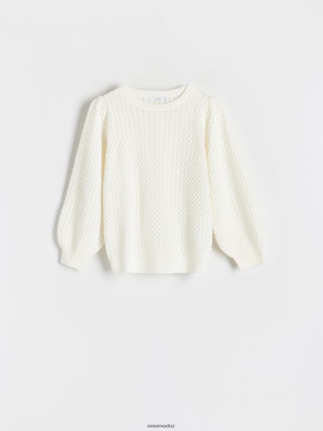 Reserved Women Jersey Blouse P6H08T298 Apparel Nude