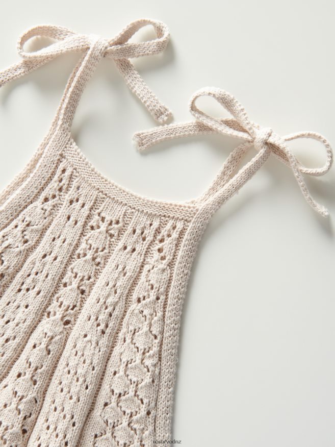 Reserved Women Openwork Blouse P6H08T335 Apparel Nude