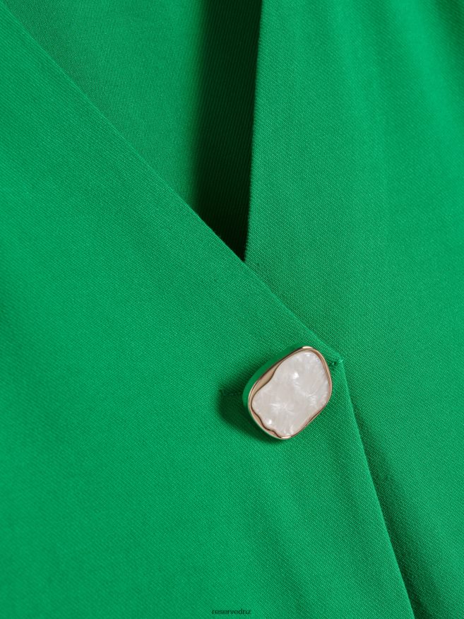 Reserved Women Viscose Blouse P6H08T313 Apparel Green