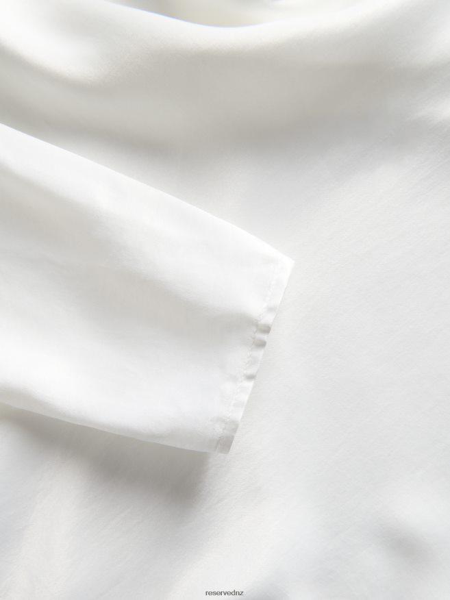 Reserved Women Viscose Blouse P6H08T352 Apparel Cream