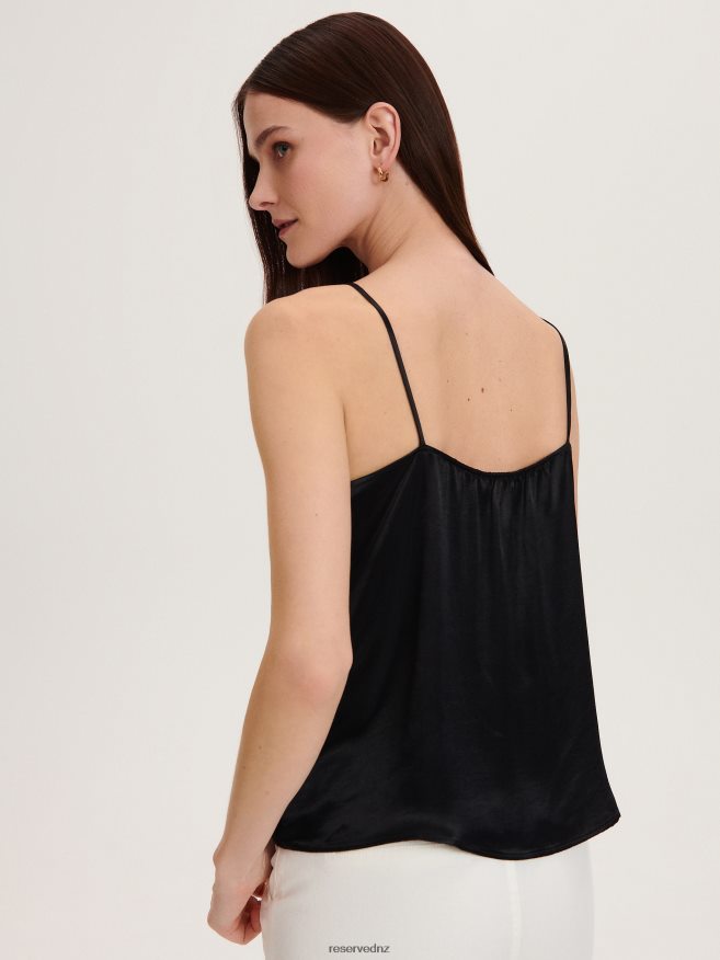 Reserved Women Viscose Blouse P6H08T359 Apparel Black