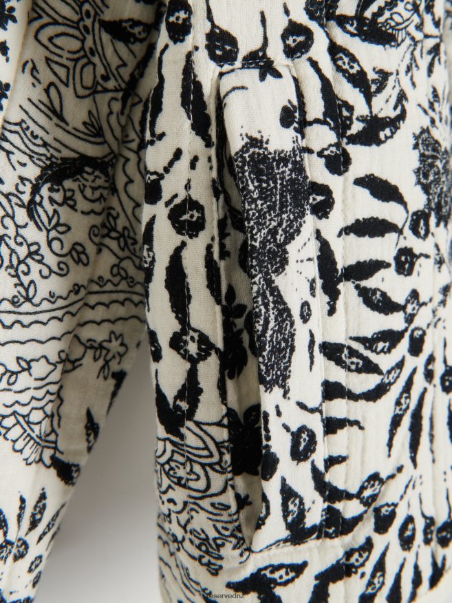 Reserved Women Quilted Jacket P6H08T1 Apparel Cream