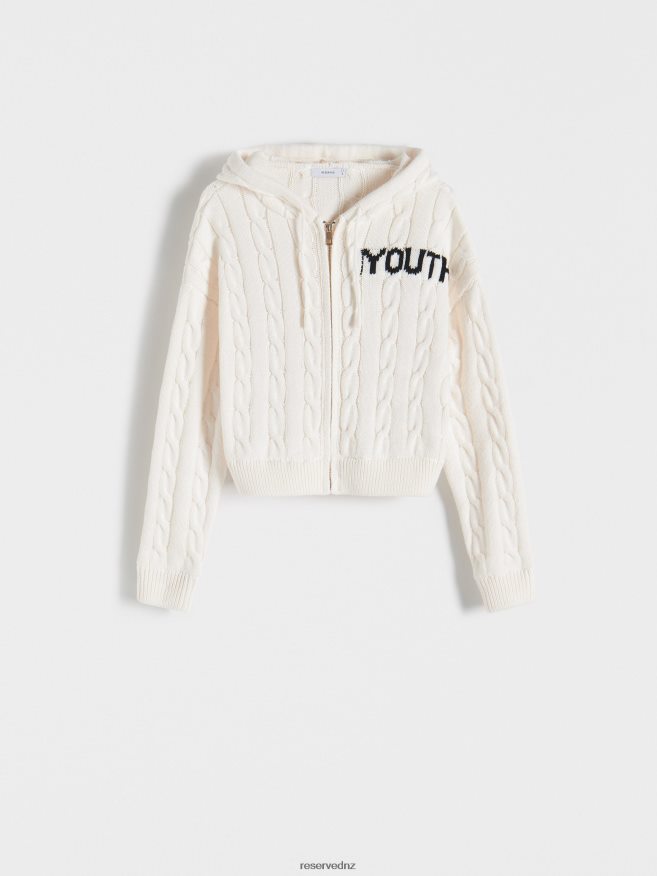 Reserved Women Hooded Jumper P6H08T905 Apparel Nude