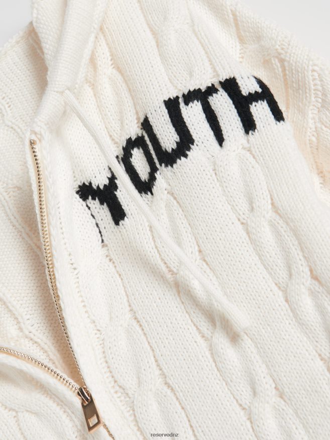 Reserved Women Hooded Jumper P6H08T905 Apparel Nude