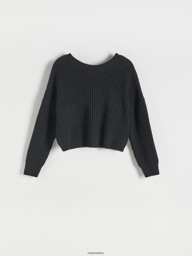 Reserved Women Sweater P6H08T913 Apparel Black