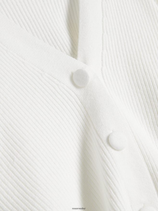 Reserved Women Viscose Blend Cardigan P6H08T927 Apparel Cream