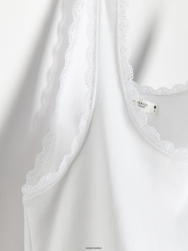 Reserved Women Cami Top P6H08T412 Apparel White