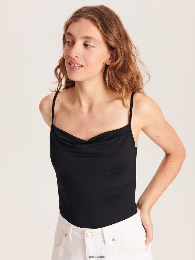 Reserved Women Fitted Body P6H08T511 Apparel Black