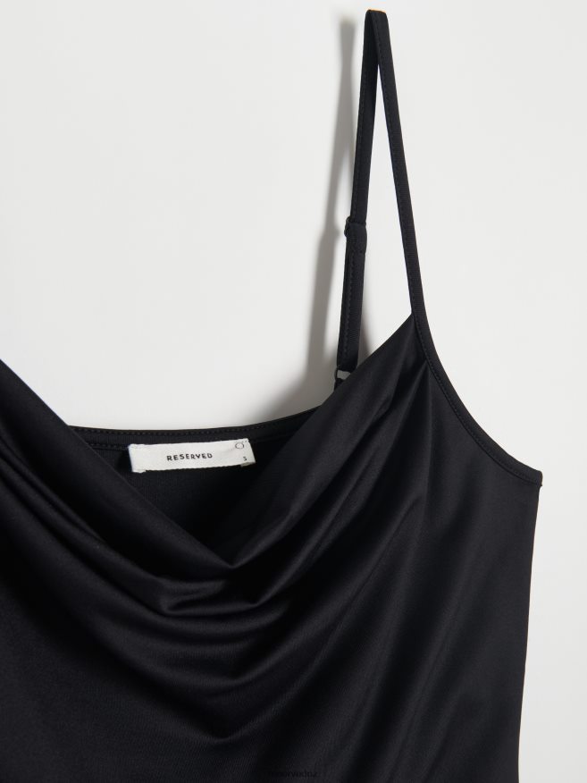 Reserved Women Fitted Body P6H08T511 Apparel Black