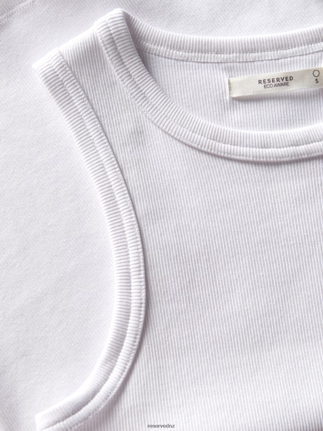 Reserved Women Knitted Top P6H08T218 Apparel White