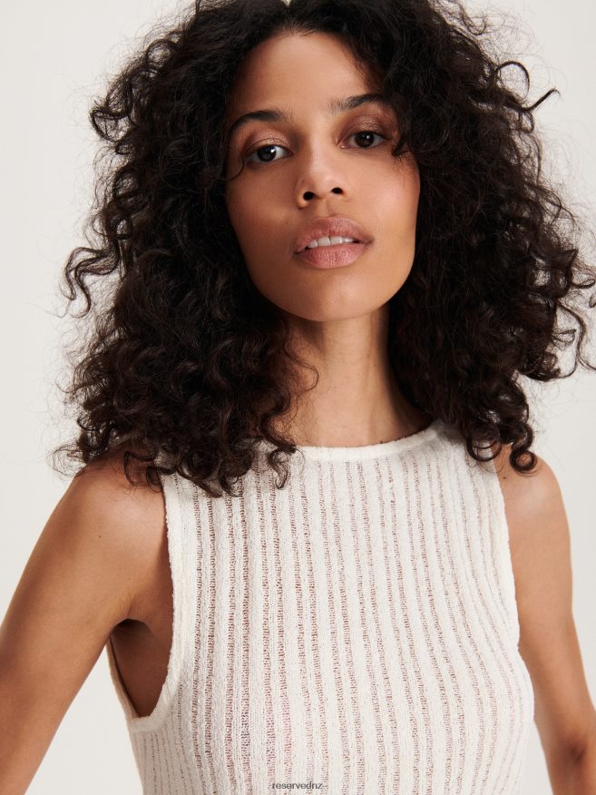 Reserved Women Knitted Top P6H08T449 Apparel Nude