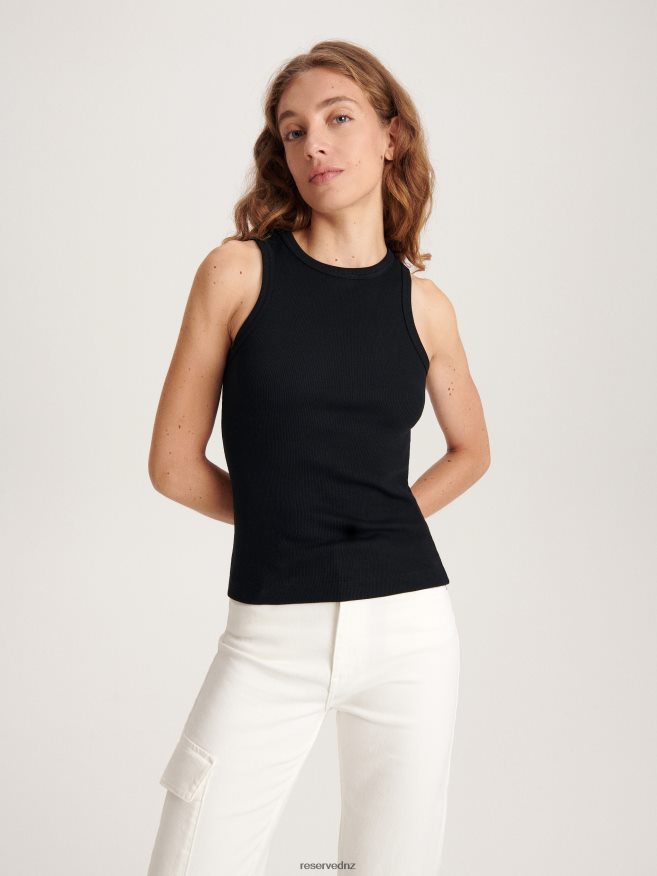 Reserved Women Knitted Top P6H08T456 Apparel Black