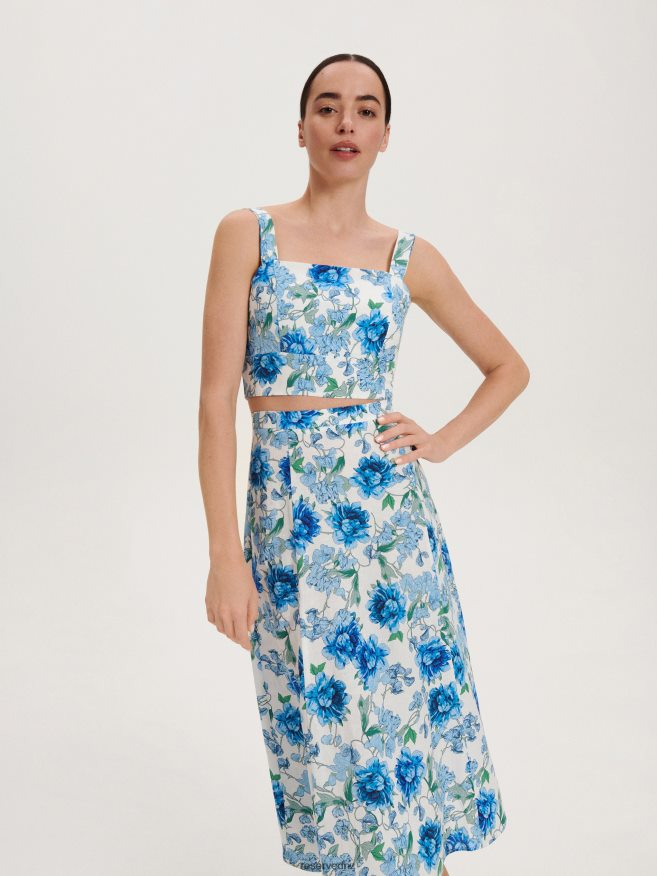 Reserved Women Patterned Top P6H08T365 Apparel Multicolor