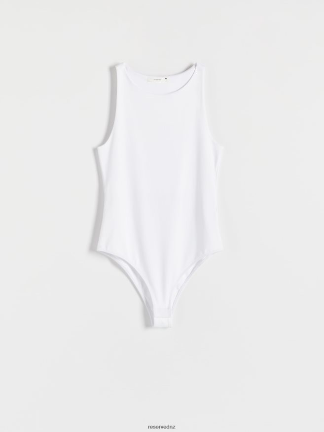 Reserved Women Sleeveless Bodysuit P6H08T125 Apparel White