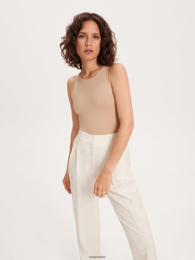 Reserved Women Sleeveless Bodysuit P6H08T501 Apparel Nude
