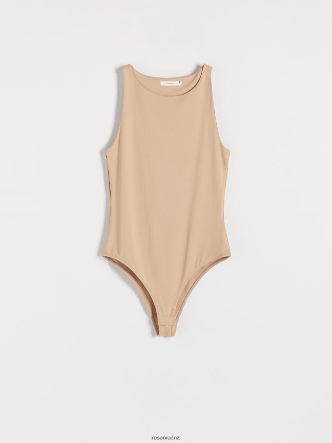 Reserved Women Sleeveless Bodysuit P6H08T501 Apparel Nude