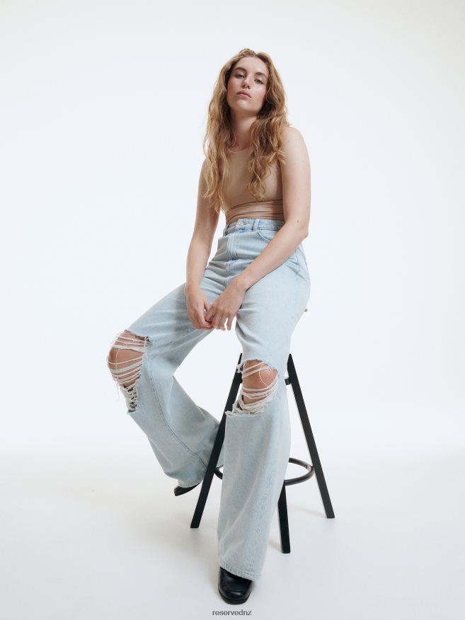 Reserved Women Slim Fit Body P6H08T399 Apparel Nude