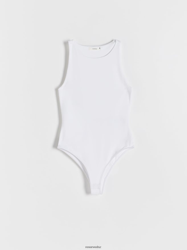 Reserved Women Slim Fit Body P6H08T435 Apparel White