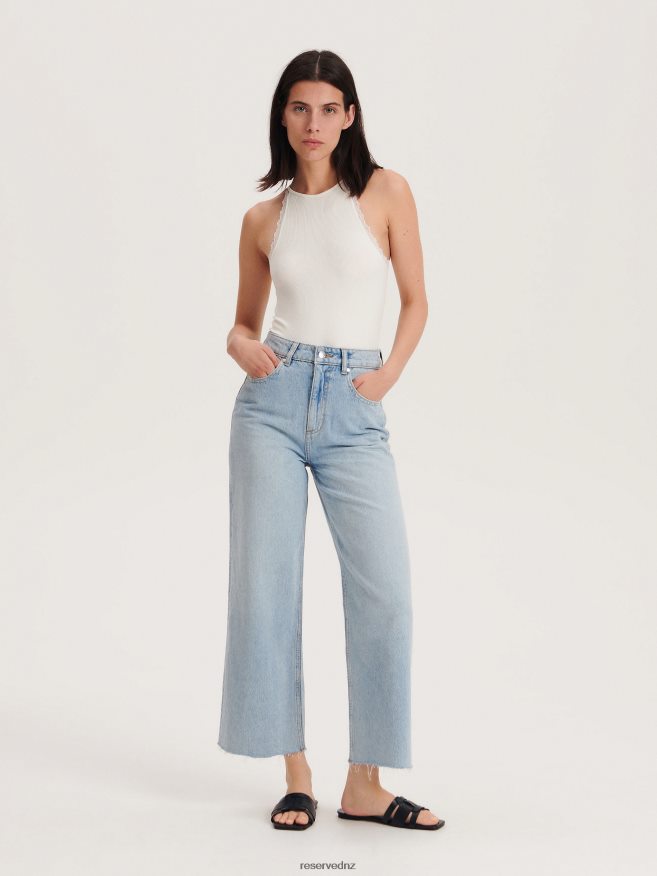 Reserved Women Slim Fit Body P6H08T496 Apparel Cream