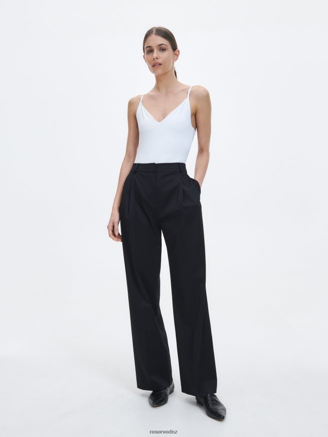 Reserved Women Slim Fit Body P6H08T531 Apparel White