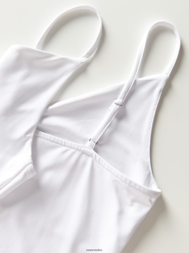 Reserved Women Slim Fit Body P6H08T531 Apparel White