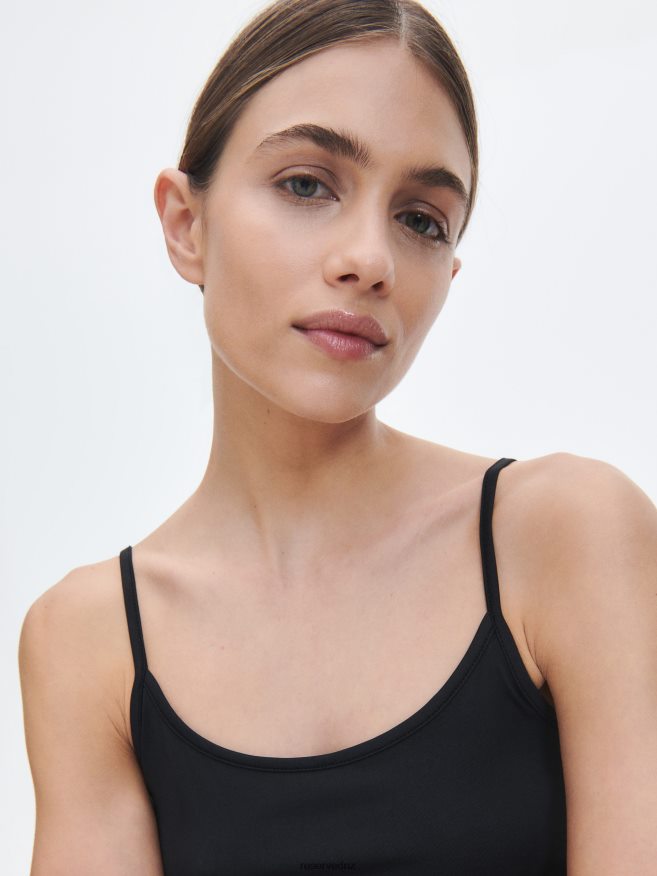 Reserved Women Slim Fit Top P6H08T469 Apparel Black