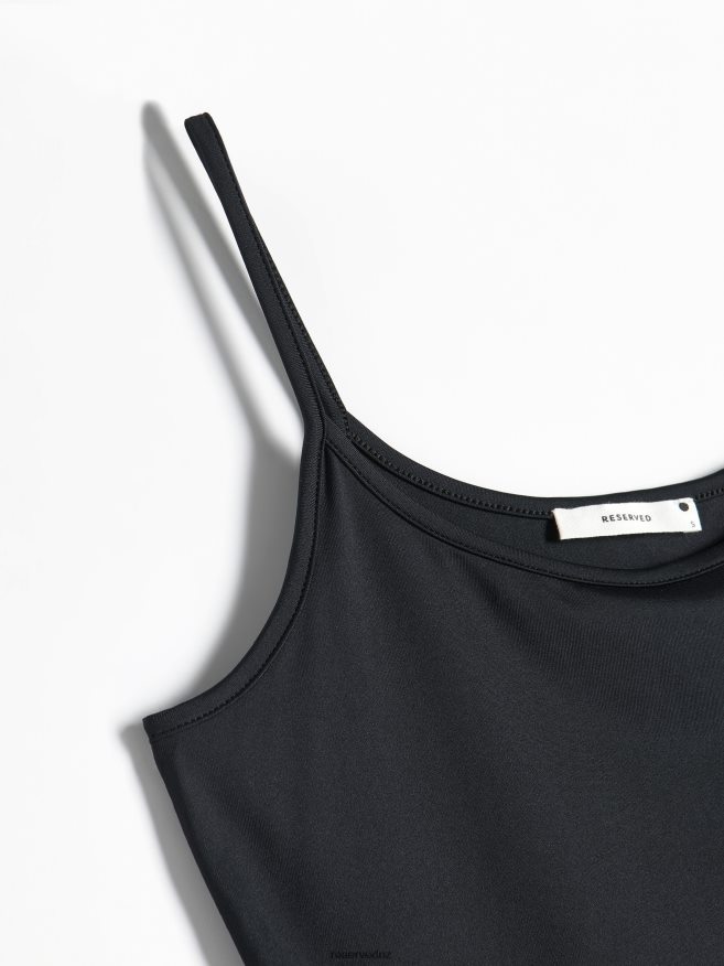 Reserved Women Slim Fit Top P6H08T469 Apparel Black