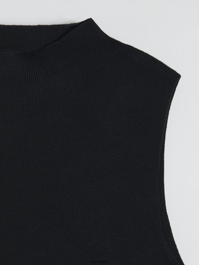 Reserved Women Viscose Rich Top P6H08T276 Apparel Black