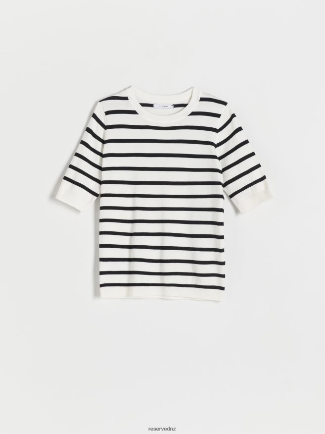 Reserved Women Viscose Rich Top P6H08T302 Apparel White