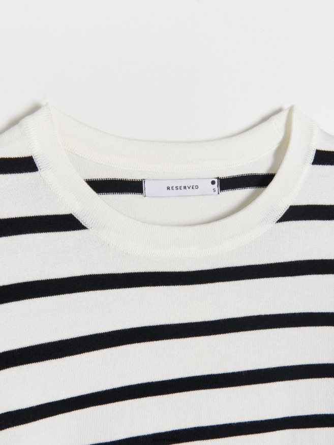 Reserved Women Viscose Rich Top P6H08T302 Apparel White